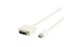 CORDON DVI MALE - MINI DVI POUR MACBOOK - POWERBOOK 2 M