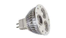 LAMPE LED 12V MR16 3X1W BLANC FROID 