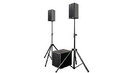 SYSTEME AMPLIFIE BST ALPHA10X 200W + 2X100W RMS