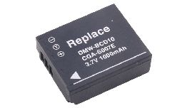 BATTERIE CAMERA PANASONIC  CGA-S007 - DMW-BCD10 3.7V 1000MA