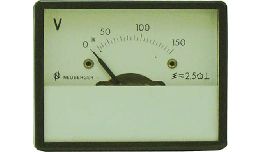 GALVANOMETRE VOLTMETRE 150V AC-DC FERROMAGNETIQUE