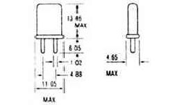 QUARTZ 26,880 MHZ BOITIER HC25