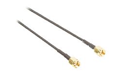 CABLE ANTENNE SMA MALE - SMA MALE 5M NOIR