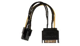 CABLE INFORMATIQUE ALIM PCI EXPRESS FEM VERS SATA M 15B 0.15M