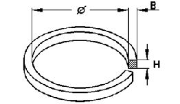 COURROIE CARREE PIONEER 12.00MMX0.90MM