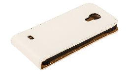 ETUI A RABAT POUR GALAXY S4 MINI BLANC