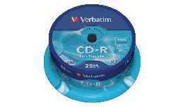 CD-R 700MB BOITE DE 25 VERBATIM