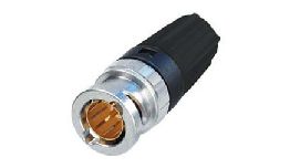 FICHE BNC 75 OHMS NEUTRIK NBNC75BLP7 POUR CABLE KX6A (SDI)