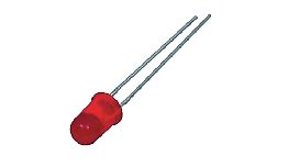 LED ROUGE CLIGNOTANTE 5MM