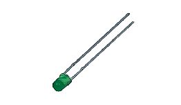 LED VERTE 3MM