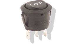 INTERRUPTEUR A BASCULE MONOPOLAIRE (ON)-OFF-(ON) 250V 6A 