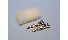 FICHE MALE TAMIYA PAS DE CONTACTS 6.2MM SANS BROCHES