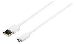 CORDON DE TRANSFERT (LIGHTNING) POUR IPOD-IPHONE-IPAD 3M 12W