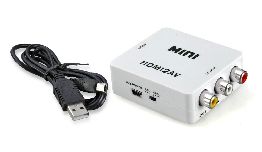 CONVERTISSEUR HDMI VERS RCA MINI HDMI2AV