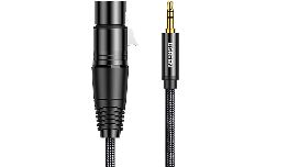 CORDON XLR FEMELLE - JACK MALE 3.5 MM - 1M