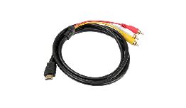 CORDON HDMI - 3 RCA 1.5M OR 