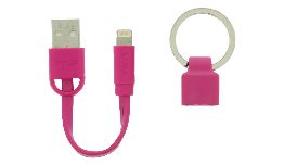 CORDON DE TRANSFERT (LIGHTNING) POUR IPOD-IPHONE-IPAD 6CM