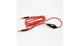 CORDON DE LIAISON POUR CASQUE MONSTER BEATS ROUGE 3.5MM A 3.5MM