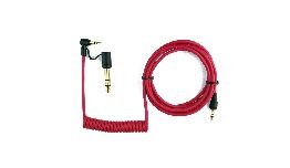 CORDON DE LIAISON POUR CASQUE MONSTER BEATS ROUGE 6.35-3.5MM