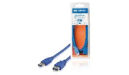 CORDON USB 3.0 A MALE-A FEMELLE 2 METRE 