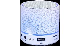 ENCEINTE MINI AUTONOME A LED AVEC BLUETOOTH, USB, SD   KIT MAINS-LIBRES