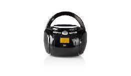 RADIO LECTEUR CD PORTABLE AUX - CD - MP3 CD NOIR