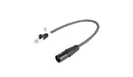 CABLE XLR NUMERIQUE XLR 3P M LE - RJ45 FICHE 0.30 M  SWEEX