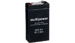 BATTERIE MP3,8-6  6V-3,8AH 