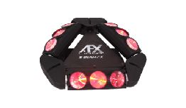 PROJECTEUR EFFET DE LUMIERE  SPIDER  9 X 12W DMX