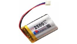 BATTERIE LIPO 3.7V 2500MA (103450) 3 FILS