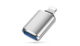 ADAPTATEUR LIGHTNING VERS USB OTG POUR  IPHONE IPAD (APRES IOS 10.3)