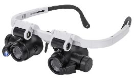 LUNETTES LOUPE AVEC ECLAIRAGE LED X8 - X23