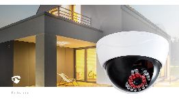 CAMERA FACTICE IP44 NOIR DOME