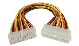 CABLE INFORMATIQUE D'EXTENSION D'ALIMENTATION 24PIN ATX M-F