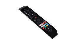 TELECOMMANDE HITACHI  RC 43140 NETFLIX BLACK ROHS 30101745