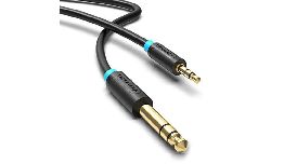 CORDON JACK 3.5MM - JACK 6.35MM STEREO OR 1 METRE