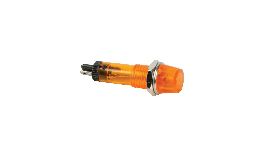 VOYANT ROND 220V ORANGE 7MM