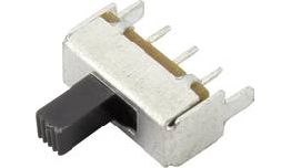 COMMUTATEUR A CURSEUR 2 POSITIONS 23X7.5X21MM 0.1A - 12V DC