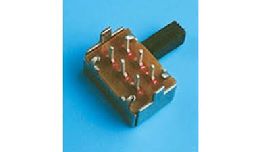 COMMUTATEUR A CURSEUR 2 POSITIONS 8.6X4.3X4MM  0.1A - 12V DC