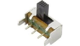 COMMUTATEUR A CURSEUR 2 POSITIONS 8.6X4.3X4MM 0.1A - 12V DC