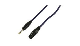 CABLE JACK STEREO-XLR FEMELLE 3P 10M POUR MICRO