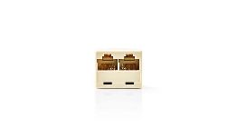 DOUBLEUR  RJ45 FEMELLE  2X RJ45 FEMELLE 