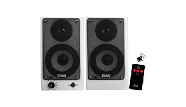 ENCEINTE MONITEUR DE STUDIO 80W RMS + TELECOMMANDE IR. LA PAIRE