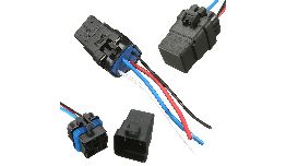 RELAIS AUTO 12V 40A AVEC SUPPORT ETANCHE