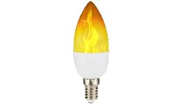 AMPOULE LED A EFFET DE FLAMME E14