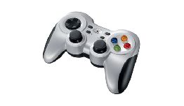 MANETTE VIBRANTE SANS FIL LOGITECH POUR PS3-PC