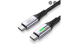 CORDON USB C MALE - USB C MALE 100W 0.5M