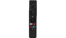 TELECOMMANDE HITACHI  RC 43160-45160 NETFLIX BLACK ROHS 30102695