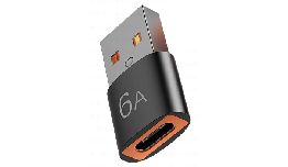 ADAPTATEUR USB C FEMELLE  - USB MALE - OTG CHARGE RAPIDE 10A MAX