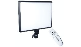 LAMPE LED PHOTO-VIDEO 14'' REGLABLE EN TEINTE ET EN PUISSANCE